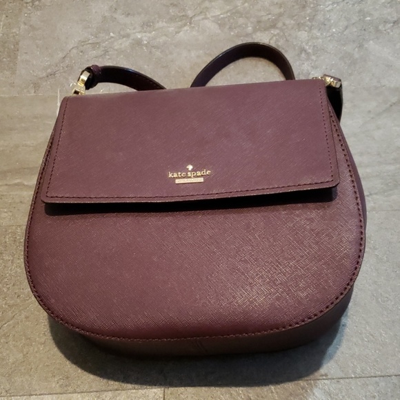 Kate spade burgundy Cameron Street Byrdie bag